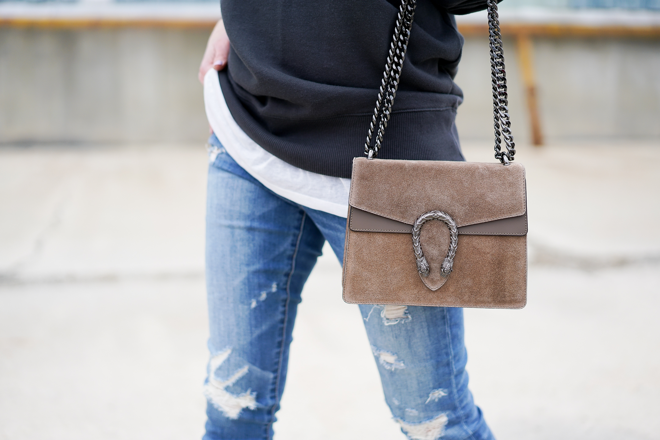 how to dress up a sweatshirt, comfy casual meets glam, the best sweatshirt, spring 2018 fashion trends