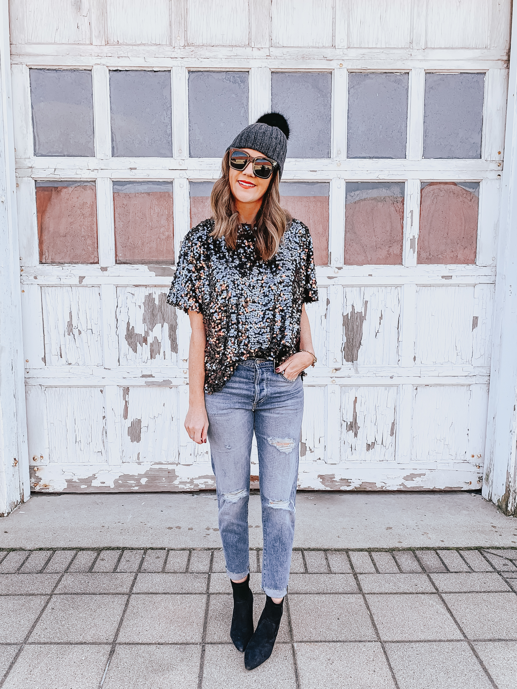 sequin new years eve outfit