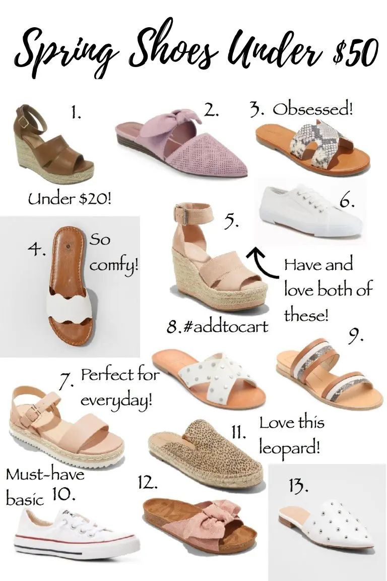 Best spring shoes best sale 2019