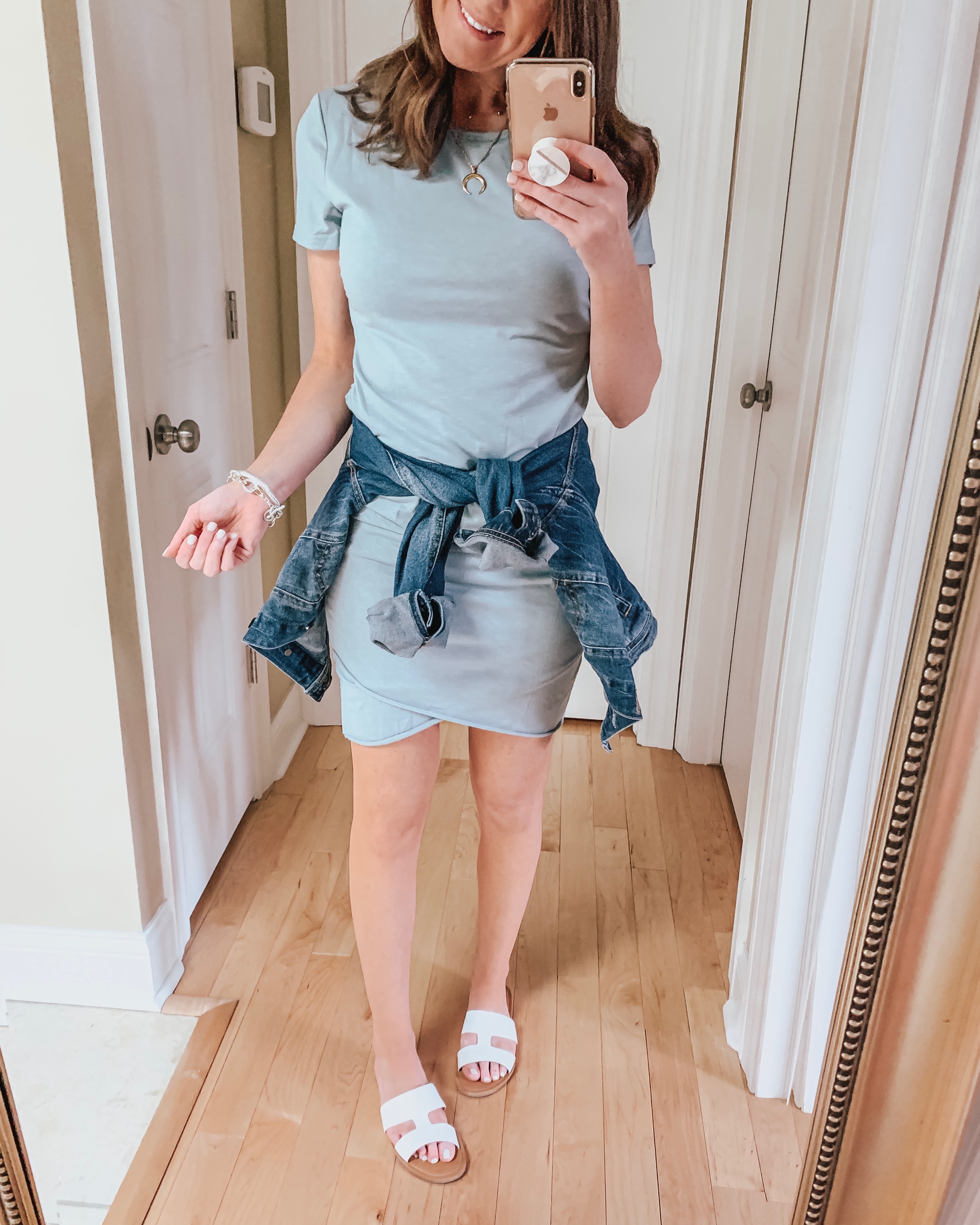 Amazon wrap tee shirt dress