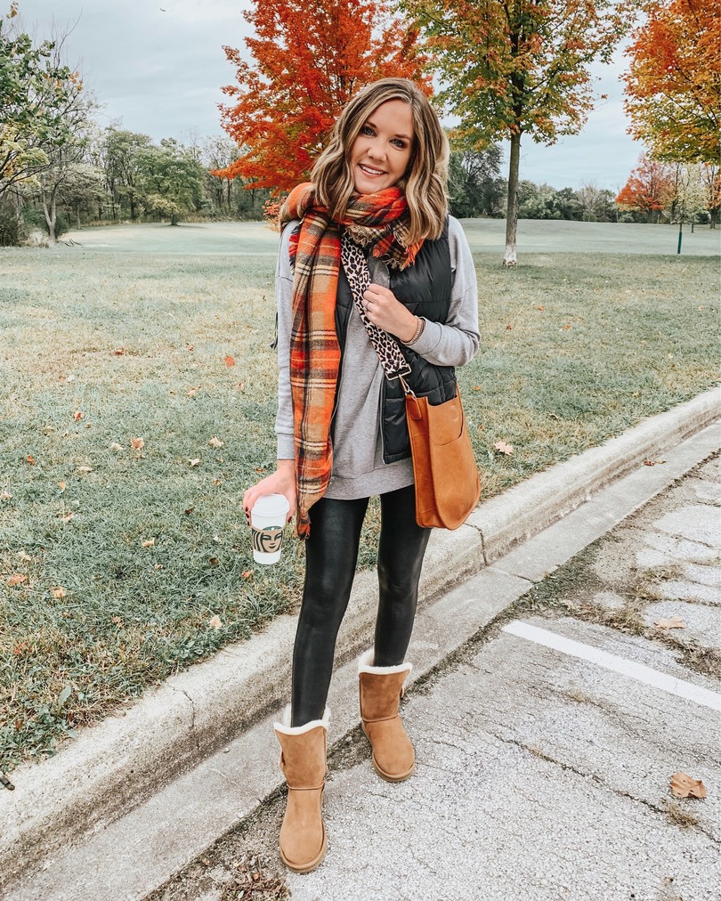 Leggings Outfits: Inspiration for Fall and Winter - Wishes & Reality