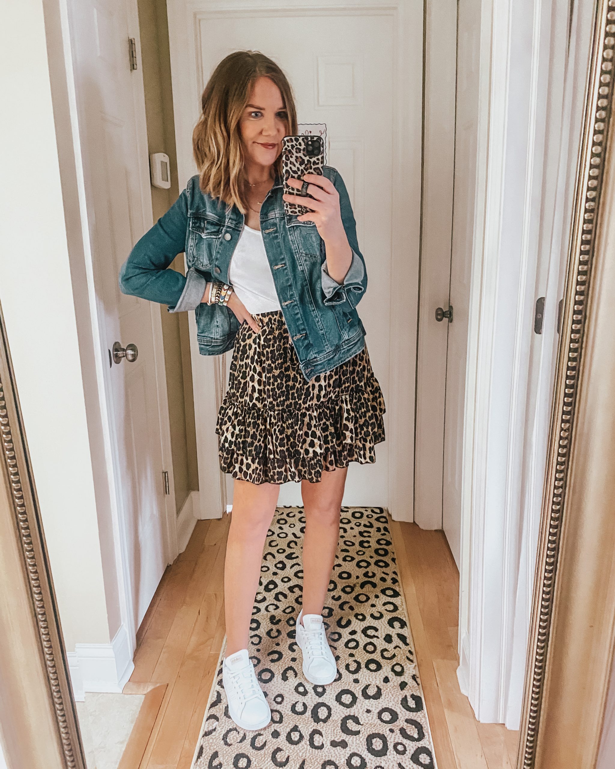 white trainers to wear with skirts