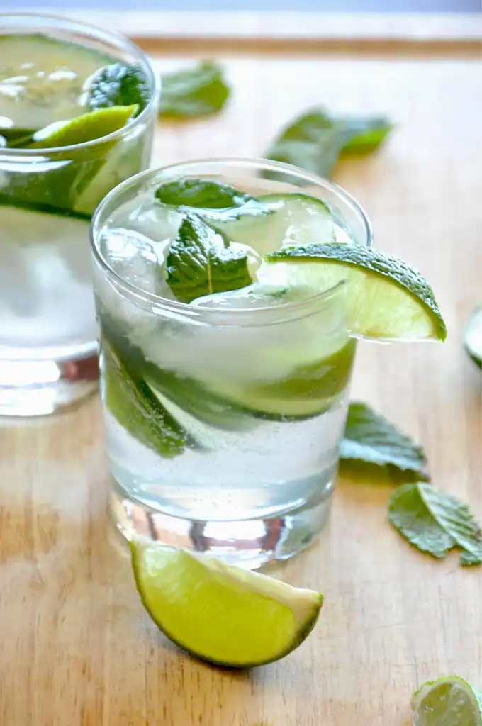 Cucumber Cooler Cocktails, Low Calorie Cocktail Recipes for Summer