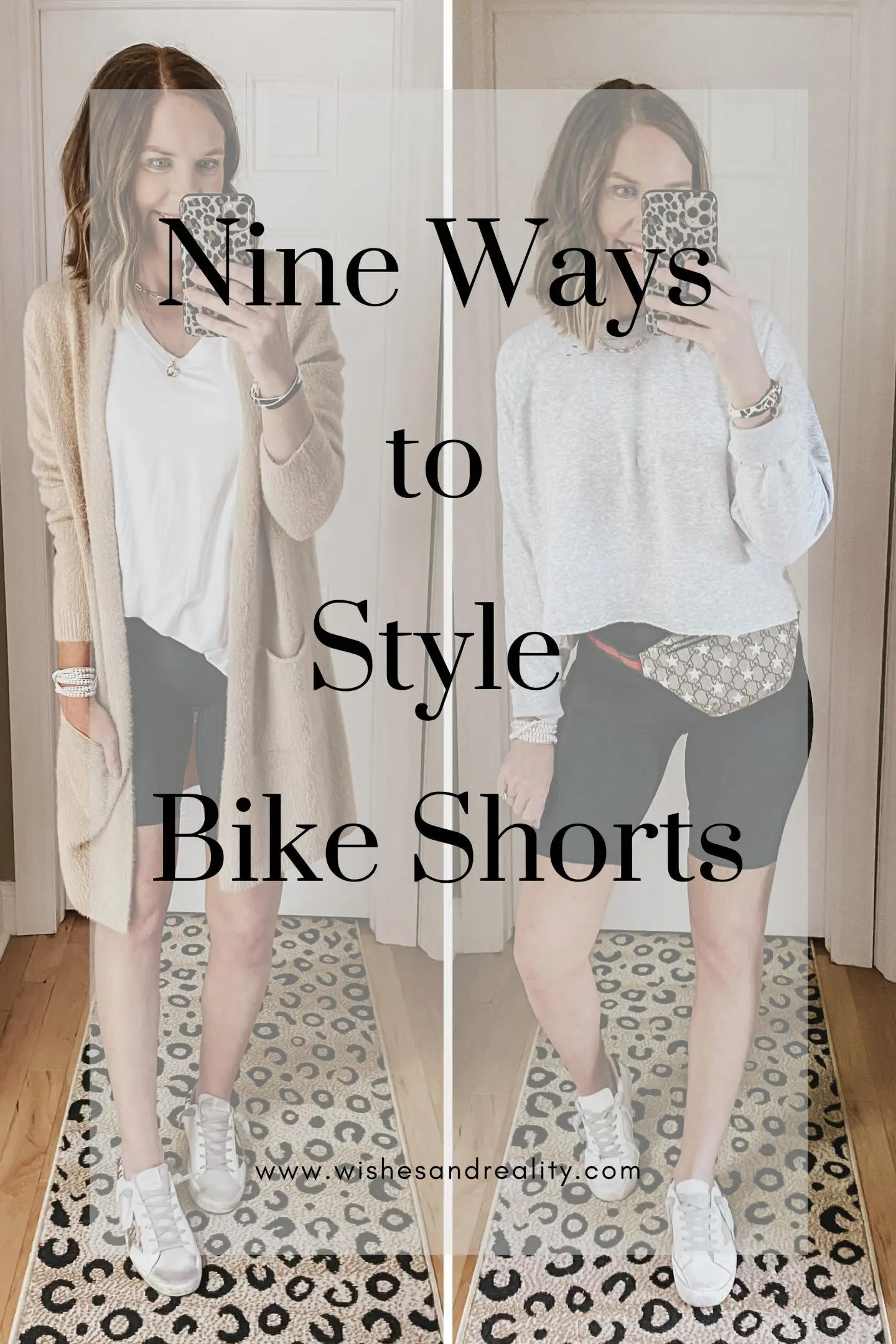 Nine Ways to Style Bike Shorts for Women - Wishes & Reality