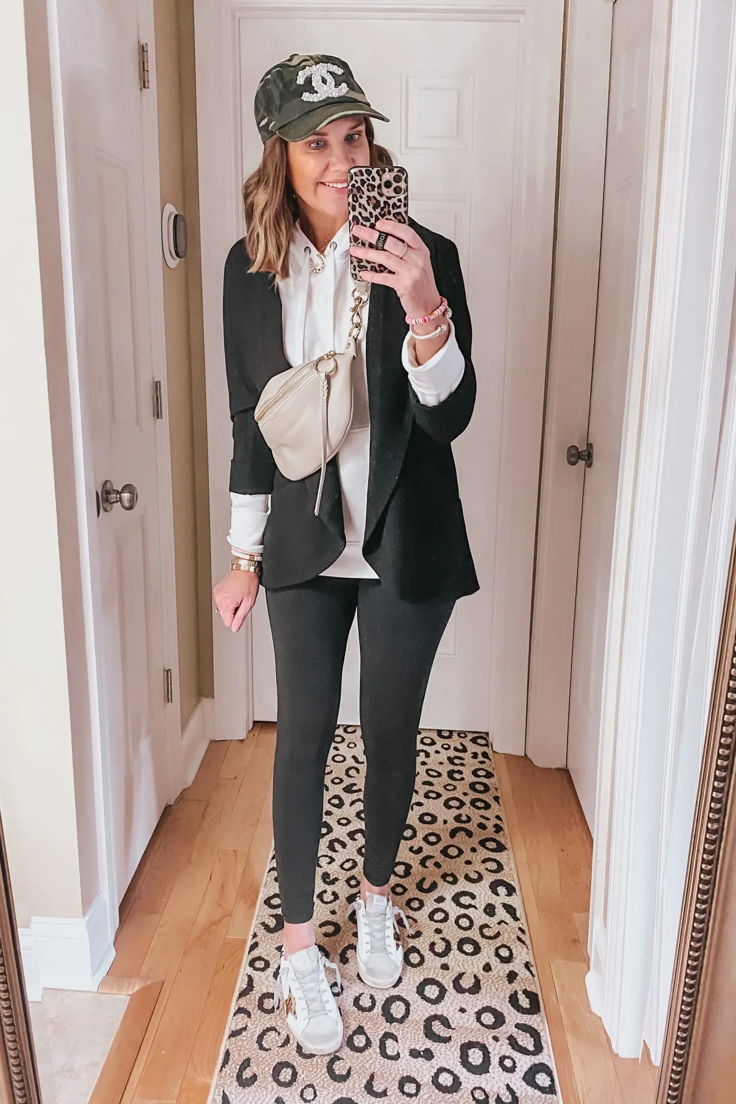 how-to-style-a-blazer-sporty-outfit